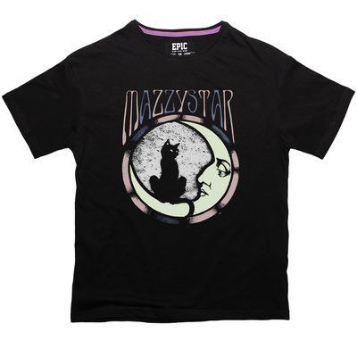 Mazzy Star 02 - Футболка женская оверсайз Epic, Черный, XS, 170 г./кв.м., 1225011