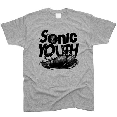 copy_Sonic Youth 05 - Футболка чоловіча розмір XL, Сірий Меланж, XL, Преміум 190 г/кв.м, 1112035