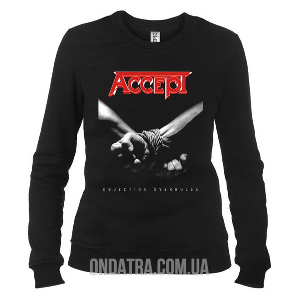 Accept 02 - Свитшот женский фото