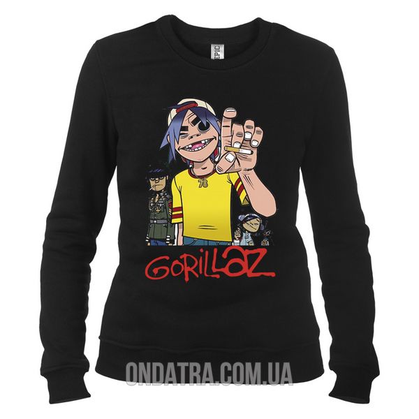 Gorillaz 03 - Свитшот женский фото