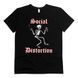 Social Distortion 01 - Футболка чоловіча/унісекс Epic, Чорний, XS, 170 г./кв.м., 1121011
