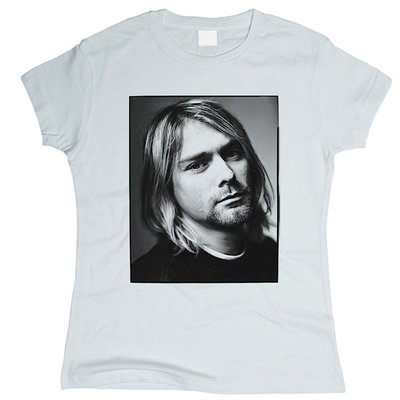 Kurt Cobain 01 - Футболка жіноча фото