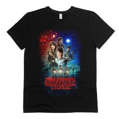 Stranger Things 02 (Дивні Дива) - Футболка чоловіча/унісекс Epic розмір XL фото