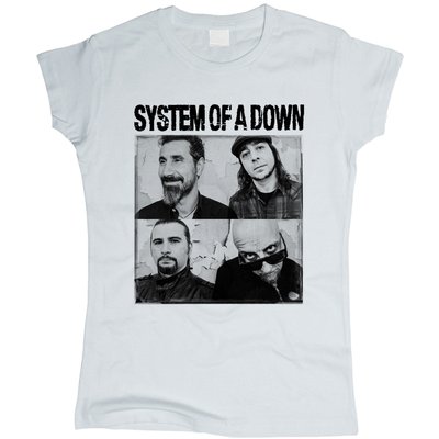 System Of A Down 04 - Футболка жіноча фото