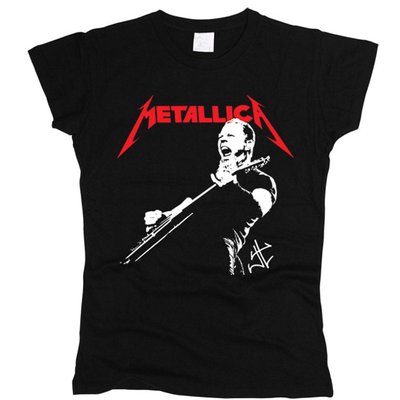 Metallica 01 - Футболка жіноча фото