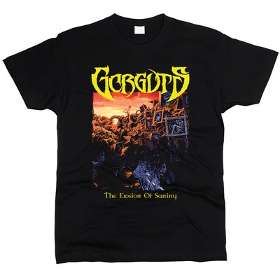 Gorguts 01 - Футболка чоловіча, Чорний, XS, Стандарт 150 г/кв.м, 1111011