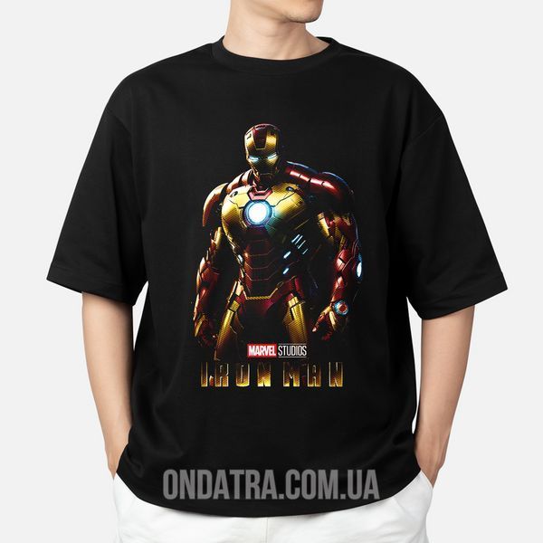 Iron Man 03 (Залізна Людина) - Футболка чоловіча оверсайз Epic фото