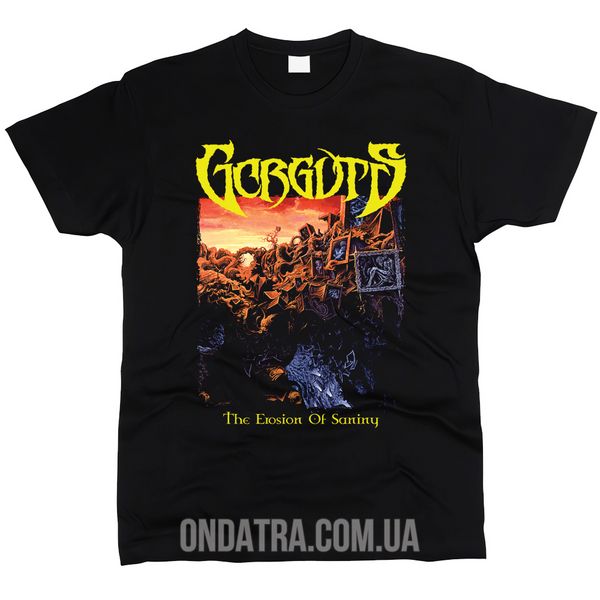 Gorguts 01 - Футболка мужская, Черный, XS, Стандарт 150 г/кв.м, 1111011