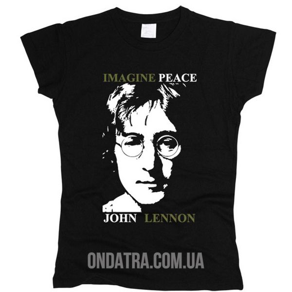 John Lennon 01 - Футболка женская фото