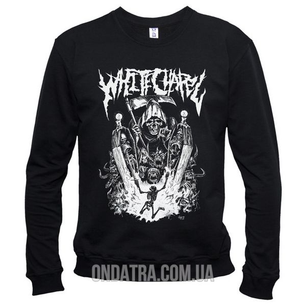 Whitechapel 02 - Свитшот мужской, Черный, XS, Легкая двунитка 220 г/кв.м., 2123011