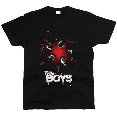 Хлопаки (The Boys) 02 - Футболка чоловіча, Чорний, XS, Стандарт 150 г/кв.м, 1111011