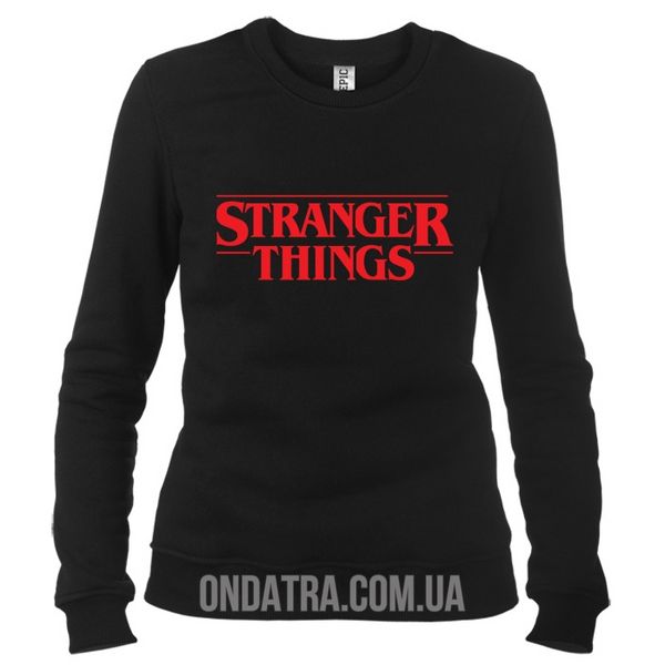 Stranger Things 01 (Очень странные дела) - Свитшот женский фото