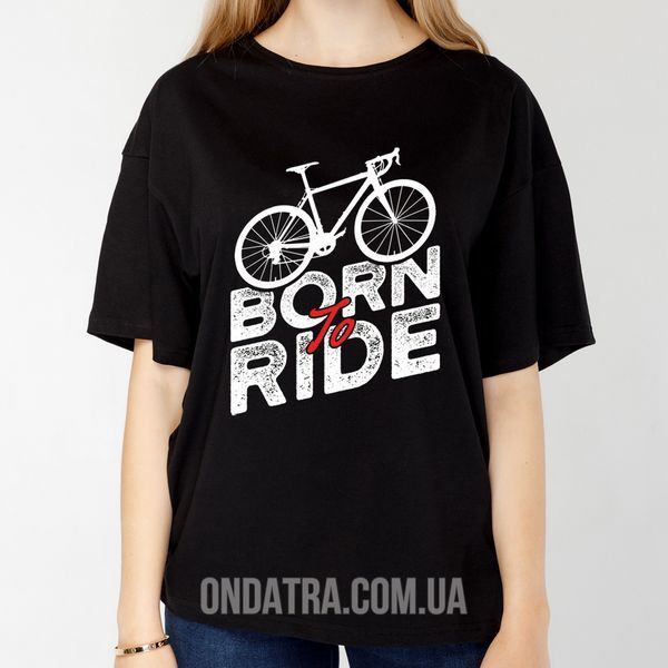 Born To Ride - Футболка оверсайз женская фото