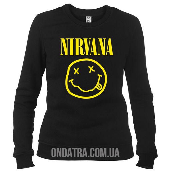 Nirvana 02 - Свитшот женский фото