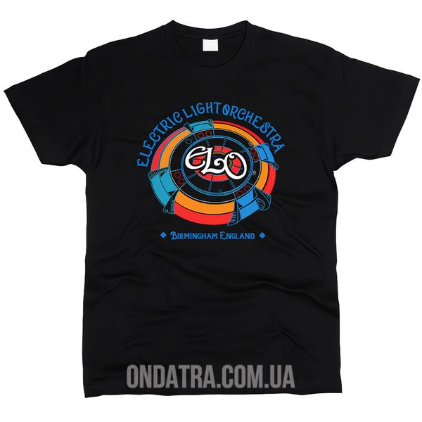 Electric Light Orchestra (ELO) 02 - Футболка мужская, Черный, XS, Стандарт 150 г/кв.м, 1111011