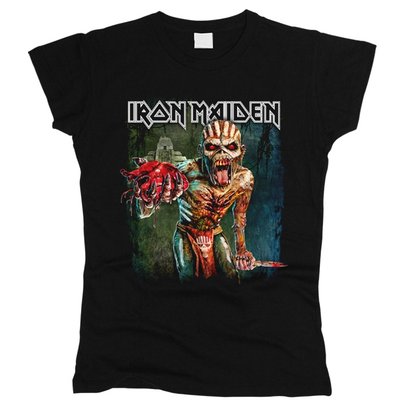 Iron Maiden 06 - Футболка женская размер XXL, Черный, XXL, 150 г/кв.м., Черный, 1211016