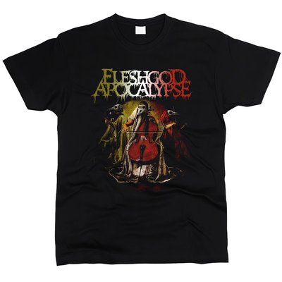 Fleshgod Apocalypse 02 - Футболка мужская, Черный, XS, Стандарт 150 г/кв.м, 1111011