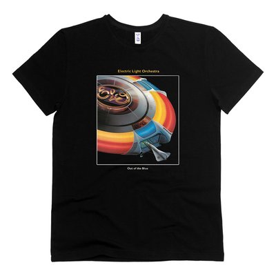 Electric Light Orchestra (ELO) 01 - Футболка чоловіча/унісекс Epic, Чорний, XS, 170 г./кв.м., 1121011