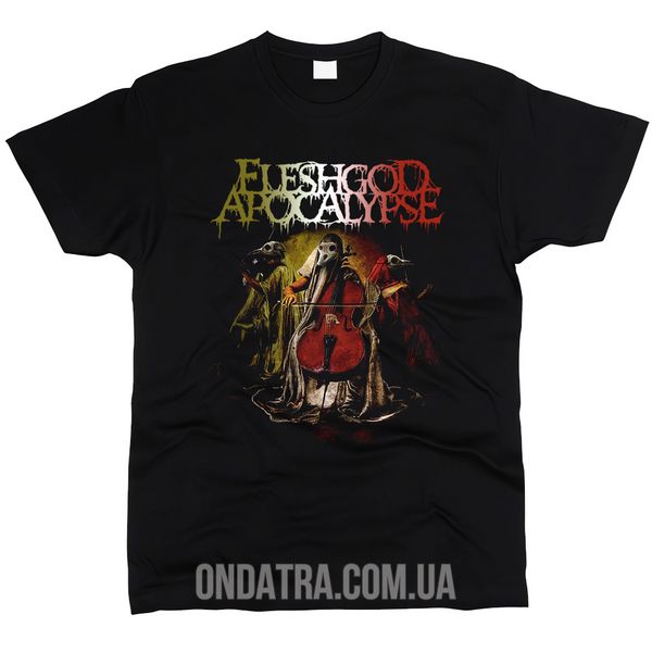 Fleshgod Apocalypse 02 - Футболка чоловіча, Чорний, XS, Стандарт 150 г/кв.м, 1111011