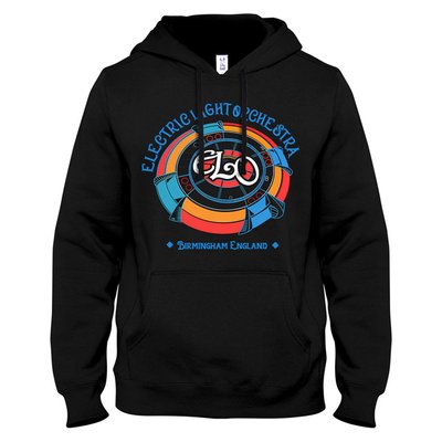 Electric Light Orchestra (ELO) 02 - Толстовка мужская, Черный, S, 300 г/кв.м., 3124012