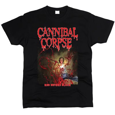 Cannibal Corpse 01 - Футболка мужская, Черный, XS, Стандарт 150 г/кв.м, 1111011