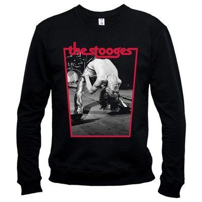 The Stooges 04 - Свитшот мужской, Черный, XS, Легкая двунитка 220 г/кв.м., 2123011