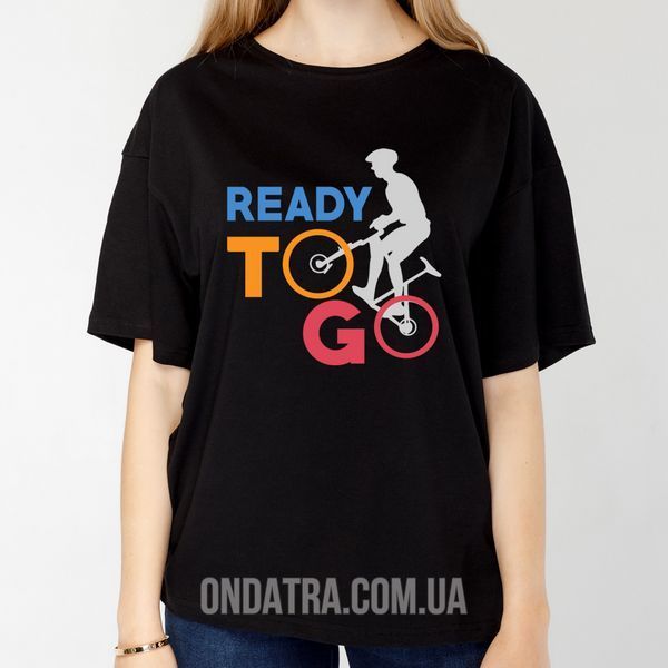 Ready To Go - Футболка оверсайз жіноча фото