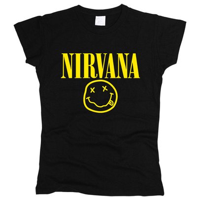 Nirvana 01 - Футболка жіноча фото