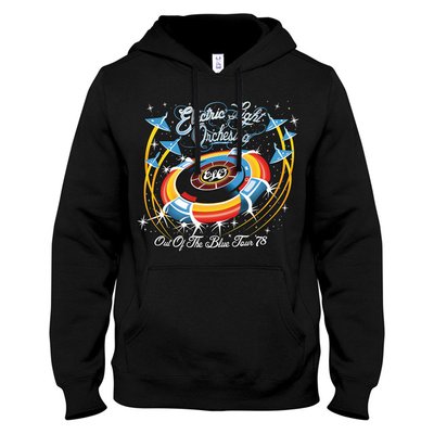 Electric Light Orchestra (ELO) 03 - Толстовка мужская, Черный, S, 300 г/кв.м., 3124012