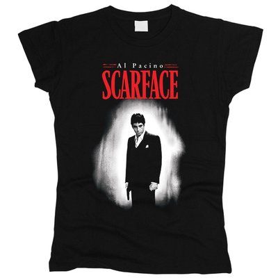 Scarface 01 (Лице зі шрамом) - Футболка жіноча фото