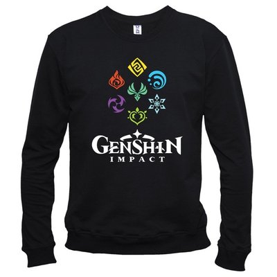 Genshin Impact 02 - Світшот чоловічий фото