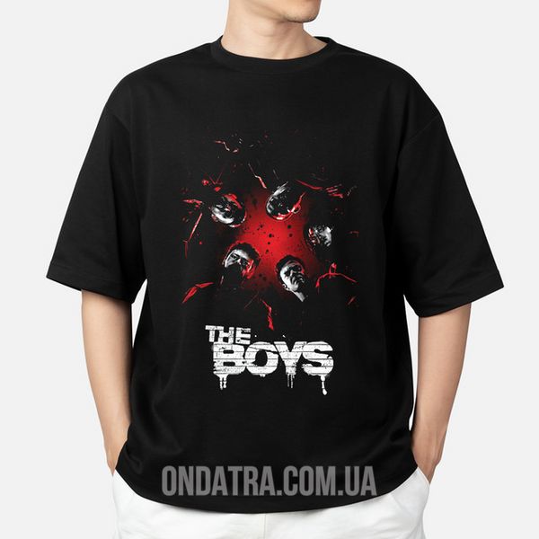 Хлопаки (The Boys) 02 - Футболка чоловіча оверсайз Epic, Чорний, S, 200 г./кв.м., 1125012