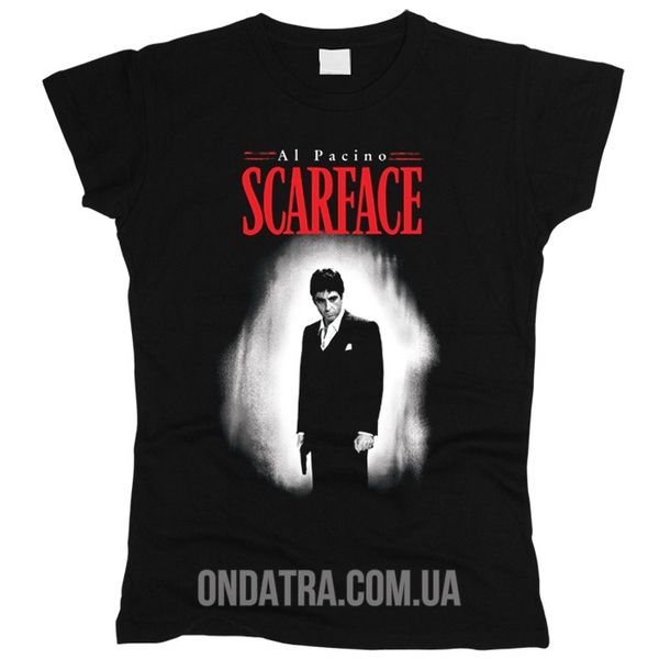 Scarface 01 (Лицо со шрамом) - Футболка женская фото