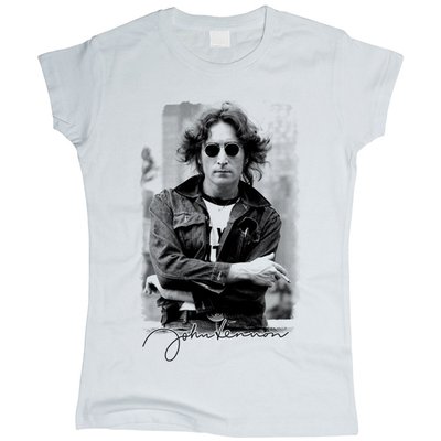 John Lennon 02 - Футболка жіноча фото