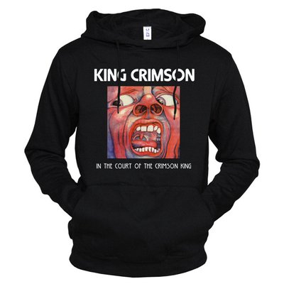 King Crimson 03 - Толстовка чоловіча, Чорний, S, 300 г/кв.м., 3124012