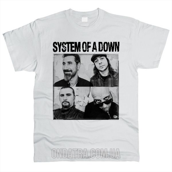 System Of A Down 04 - Футболка чоловіча фото