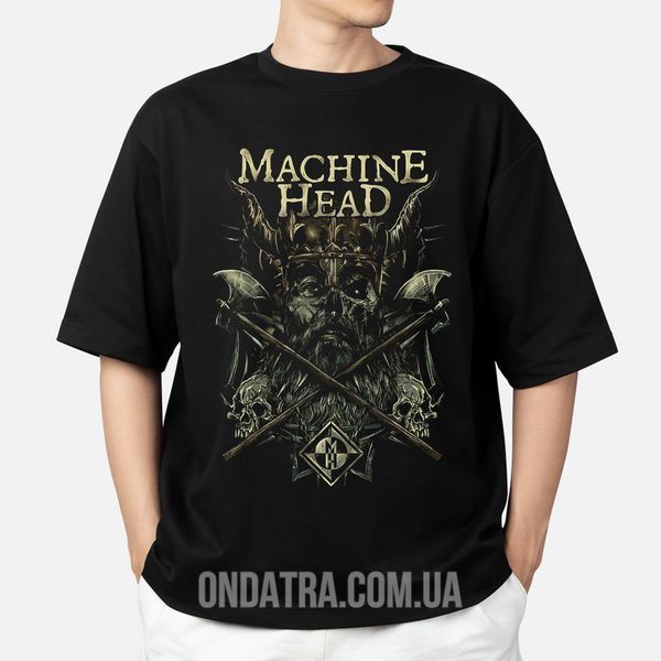 Machine Head 01 - Футболка мужская оверсайз Epic, Черный, S, 200 г./кв.м., 1125012