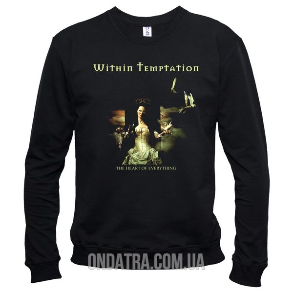 Within Temptation 03 - Свитшот мужской, Черный, XS, 2123011