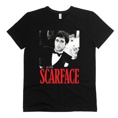 Scarface 02 (Лице зі шрамом) - Футболка чоловіча/унісекс Epic розмір М фото