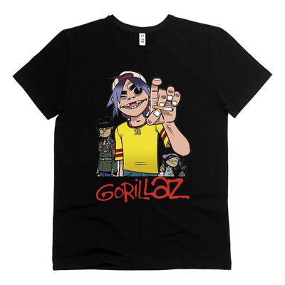 Gorillaz 03 - Футболка чоловіча/унісекс Epic фото