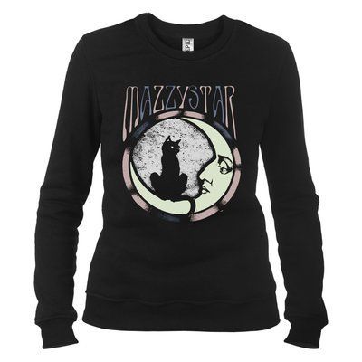 Mazzy Star 02 - Свитшот женский, Черный, XS, Легкая двунитка 220 г/кв.м., 2223011