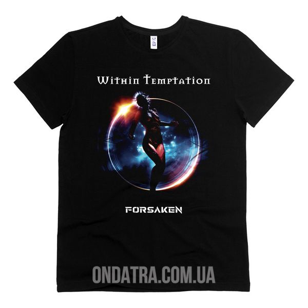 Within Temptation 01 - Футболка чоловіча/унісекс Epic, Чорний, XS, 170 г./кв.м., 1121011