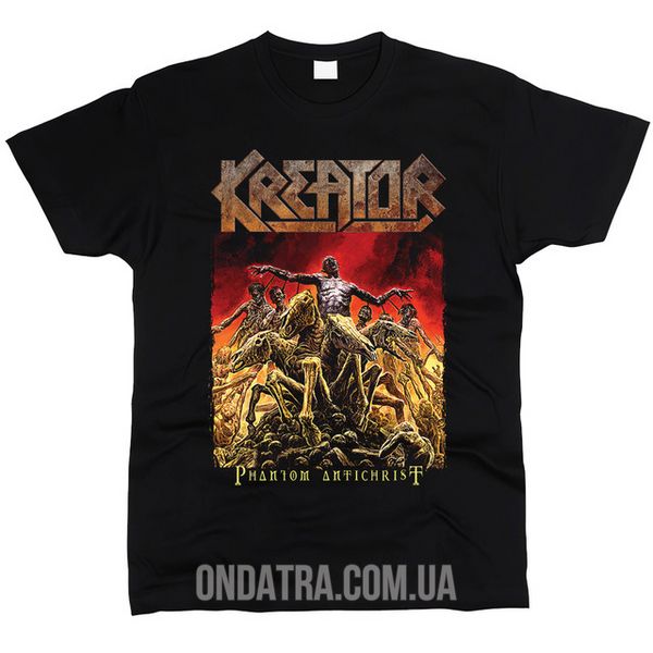 Kreator 03 - Футболка чоловіча, Чорний, XS, Стандарт 150 г/кв.м, 1111011