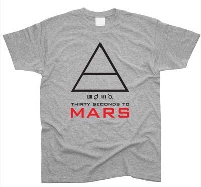 30 Seconds To Mars 06 - Футболка чоловіча фото