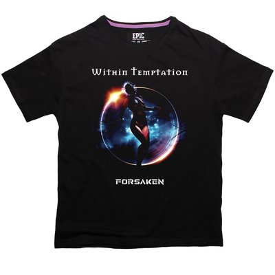 Within Temptation 01 - Футболка оверсайз женская Epic, Черный, XS, 170 г./кв.м., 1225011