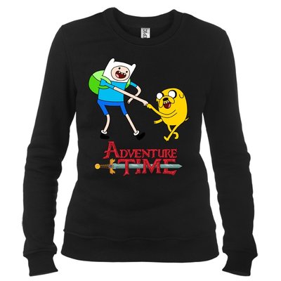 Час Пригод 02 (Adventure Time) - Світшот жіночий фото