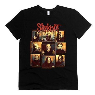 Slipknot 06 - Футболка чоловіча/унісекс Epic розмір XS, Чорний, XS, 170 г./кв.м., 1121012