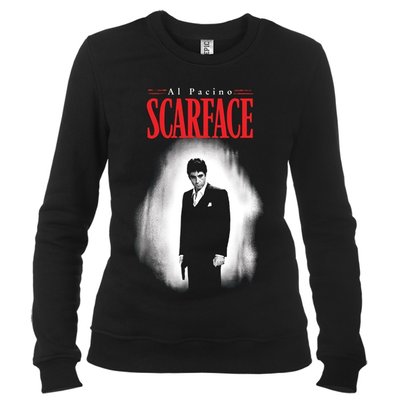 Scarface 01 - Світшот жіночий фото