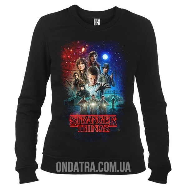 Stranger Things 02 (Очень странные дела) - Свитшот женский фото