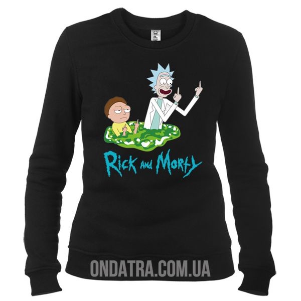 Рик и Морти 03 (Rick and Morty) - Свитшот женский фото